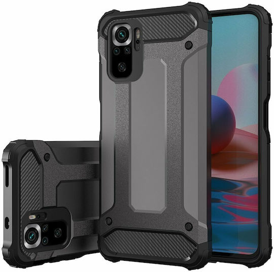 Hurtel Armor Umschlag Rückseite Kunststoff Schwarz (Xiaomi Mi11i)