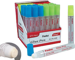 Foska Υγρή Κόλλα Glue Pen με Σφουγγαράκι για Χειροτεχνίες 50ml Foska Υγρή Κόλλα Glue Pen με Σφουγγαράκι για Χειροτεχνίες 50ml