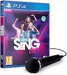 Lets Sing 2023 1 Microphone Bundle Joc PS4