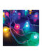 50 Lights LED 1.5m. Multicolor in String 1pcs