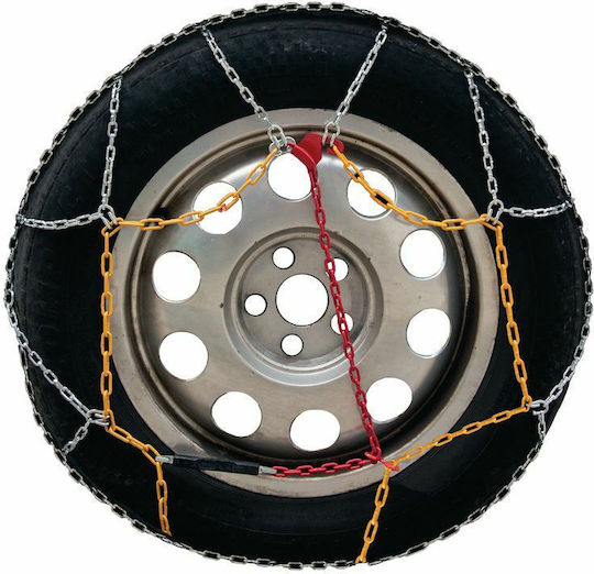 Kaver No.120 Anti Skid Chains with 9mm Thickness for Passenger Car 2pcs