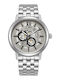 Kenneth Cole New York Men's Watch 42mm Battery with Silver Metal Bracelet