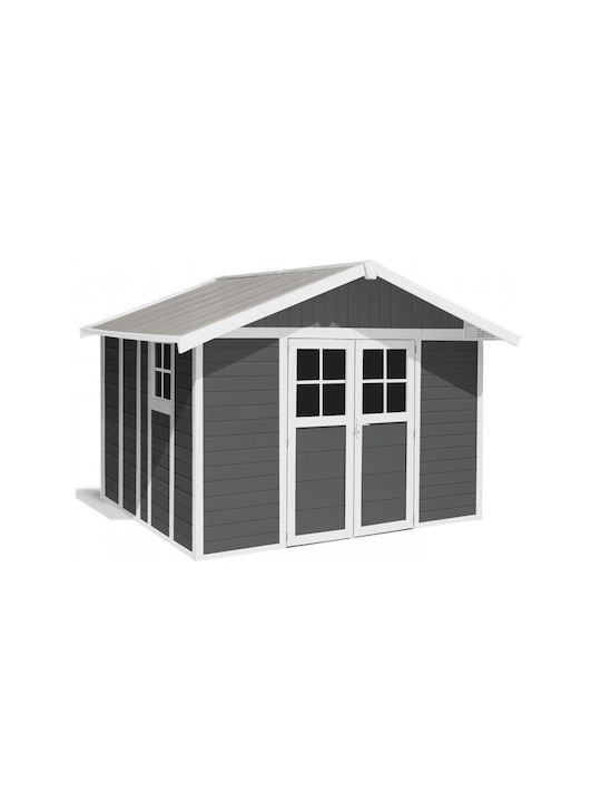 Πλαστικό Σπίτι Deco Γκρι Μ3.15xΠ3.55xΥ2.5m