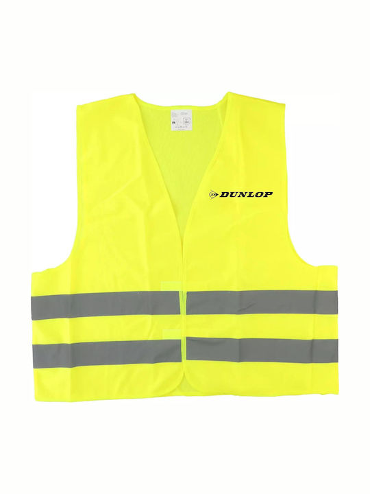 Dunlop Ανδρικό Γιλέκο Εργασίας με Ανακλαστικές Ταινίες Κίτρινο Dunlop Ανδρικό Γιλέκο Εργασίας με Ανακλαστικές Ταινίες Κίτρινο