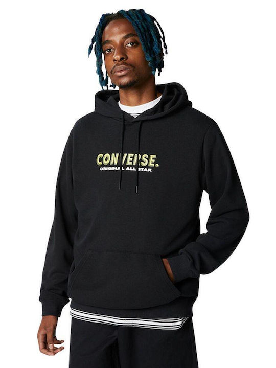 Converse Hanorac cu Glugă Negru