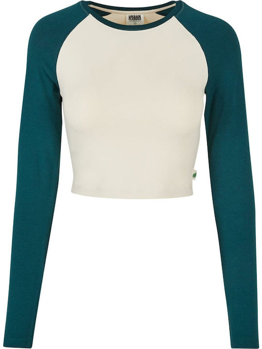 Urban Classics Γυναικείο Crop Top Βαμβακερό Μακ...