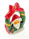 Santa Claus Wreath Christmas Candlestick