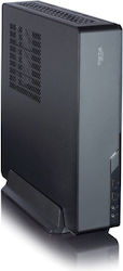 Fractal Design Node 202 Anode SFX 450 Mini Tower Κουτί Υπολογιστή Μαύρο