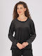 Neckline blouse, velvet