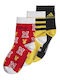 adidas Kids' Socks Knee-High Axdisney Multicolored 3 Pairs