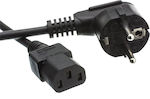 Schuko - IEC C13 Cable 1.2m Black (CR-440)