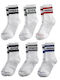 Converse Kids' Socks Knee-High White 6 Pairs