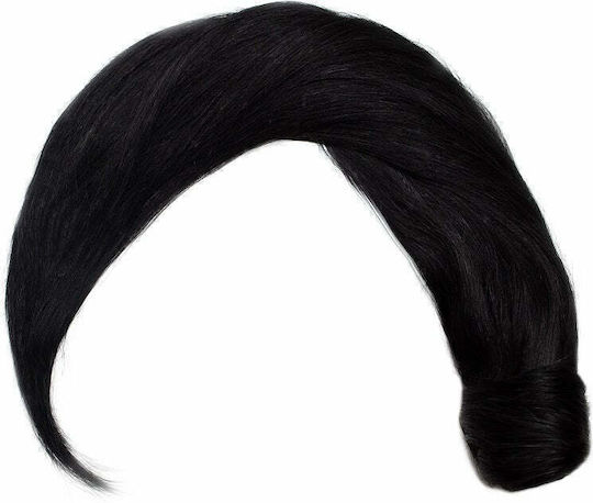 Seamless1 Hairpieces with Natural Hair Remy in Black Color 55cm