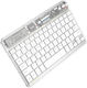 Hoco S55 Wireless Bluetooth Keyboard Only English US White