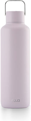 Equa Timeless Bottle Thermos Stainless Steel BPA Free Lilac 600ml with Loop