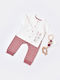 Kinder-Set mit Hose Winter 2Stück Weiß Little Love