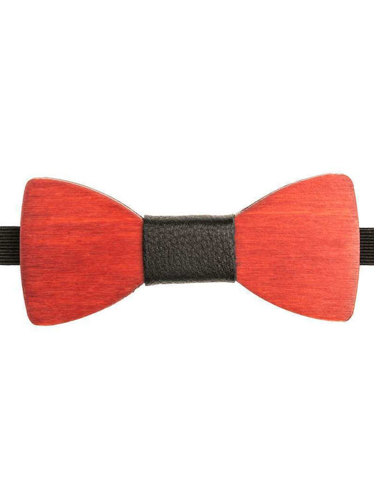 Children's Wooden Bow Tie Mom & Dad 43011088 - Red