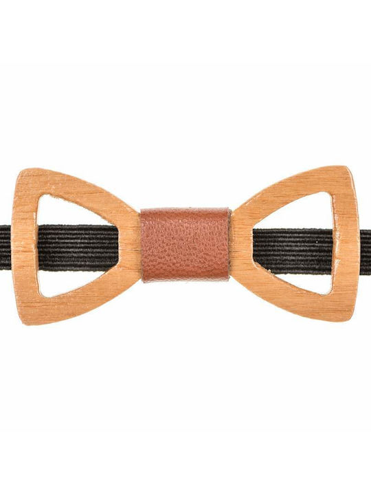 Bebe Wooden Bow Tie Mom & Dad 43011168 - Brown