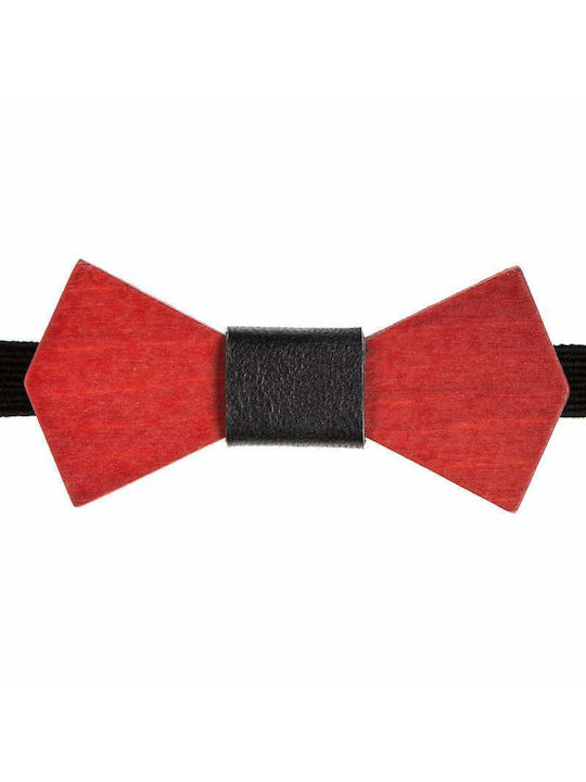 Snipe Wooden Bow Tie Mom & Dad 43011221 - Red