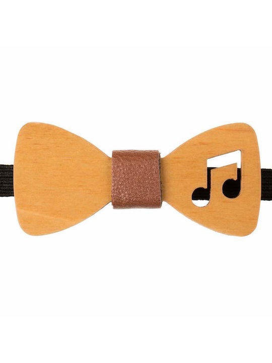 Bebe Wooden Bow Tie Mom & Dad 43011251 - Brown