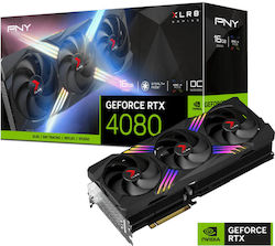 PNY GeForce RTX 4080 16GB GDDR6X OC XLR8 Gaming Verto TF Graphics Card