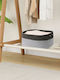 Sidirela Ethnic Decorative Basket Fabric Grey 37x33x15.2cm
