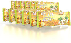 Fit & Shape My Fit Snack Riegel mit 10gr Protein & Geschmack Pistazie 12x100gr