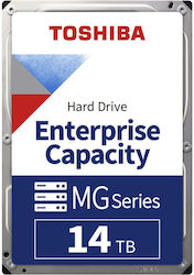 Toshiba Enterprise Helium CMR 14TB HDD Hard Drive 3.5" SATA III 7200rpm with 256MB Cache for Server