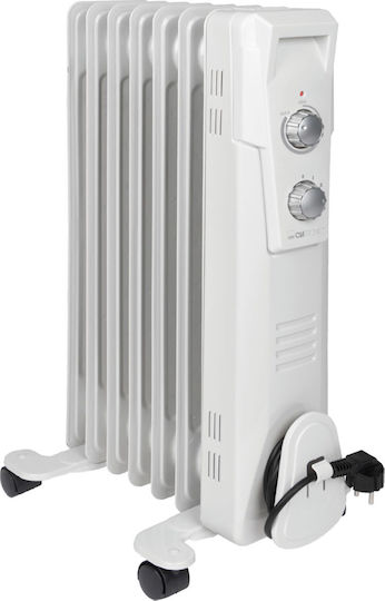 Clatronic RA 3735 Καλοριφέρ Λαδιού με 7 Φέτες 1500W
