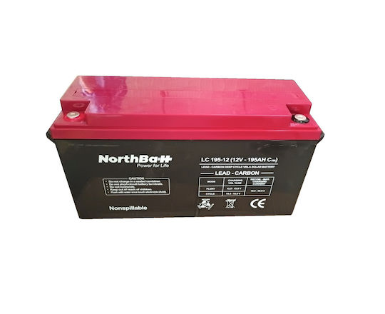 Northbatt LC 195-12 Батерия за фотоволтаични системи Затворен тип 12V 195Ах