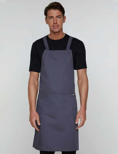 Ayo Ποδιά Barista / Bartender Ολόσωμη X5302 Γκρι