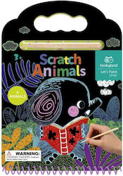 Tooky Toys Ζωγραφική Scratch Art - Ζώα