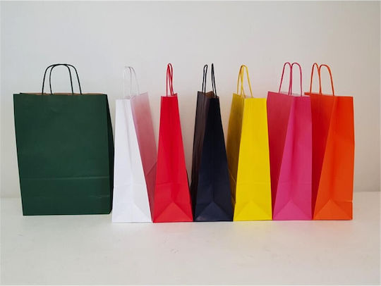Atmosphera Papier Geschenkverpackungstasche für Geschenk 26cm Verschiedene Farben