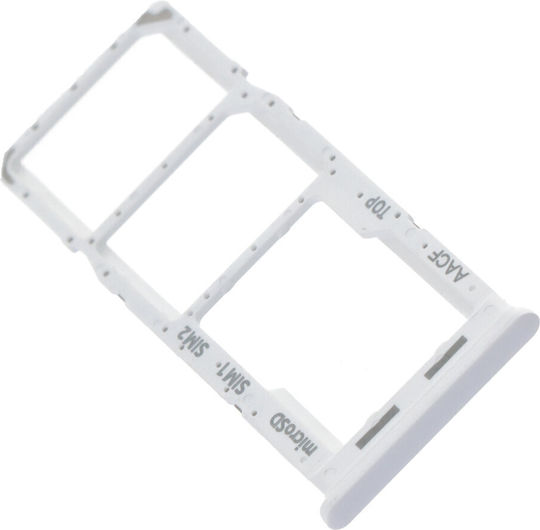 SIM Card Tray Λευκό για Galaxy A13