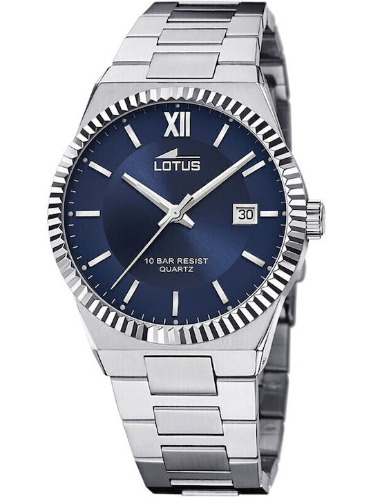 Lotus Watches Мъжки Часовник 40мм На Батерия Съ...