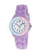 Tikkers Kids Analog Watch with Rubber/Plastic Strap Purple