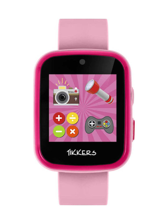 Tikkers Παιδικό Smartwatch με Κάμερα Ροζ