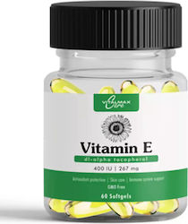 Vitalmaxx Vitamin E Vitamin 400iu 267mg 60 softgels