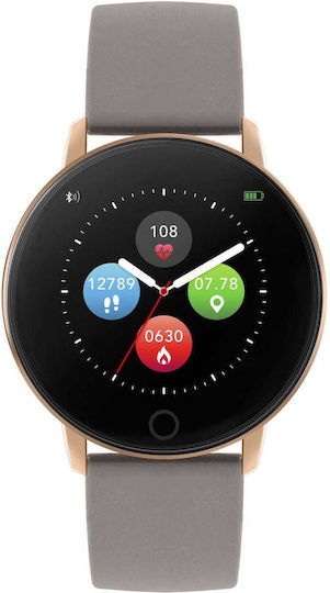 Reflex Active RA05-2034 Edelstahl 42mm Smartwatch (Braun)
