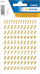 Herma Numere 0-9 Autocolant Decorativ Pentru Materiale Pentru Creații DIY 104 Bucăți (Desene Și Modele Diverse)