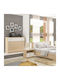 Nachttisch Geneva Natural / White 50x37x45.5cm