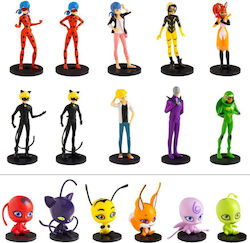 PMI Miraculous Pencil Toppers for 3+ Years (Miscellaneous Designs) 7cm