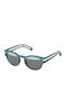 Police Women's Sunglasses with Multicolour Plastic Frame and Gray Lens S1960M NV8H