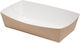 Disposable Food Paper Box Kraft 7x10.5x4cm 100pcs