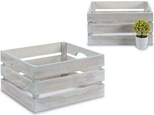 Gift Decor Διακοσμητικό Καφάσι Κήπου Ξύλινο 36x18x26εκ. 81841