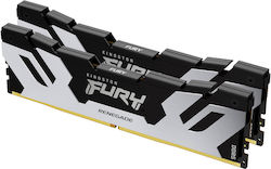 Kingston Fury Renegade 32GB DDR5 RAM cu 2 module (2x16GB) și Viteză 6800 pentru Desktop