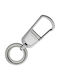 Boss Metallic Silver Keychain