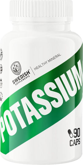 Swedish Supplements Potassium Citrate 166mg 90 κάψουλες
