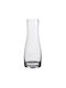 TRANSPARENT GLASS VASE DECORATION 6X6X26CM