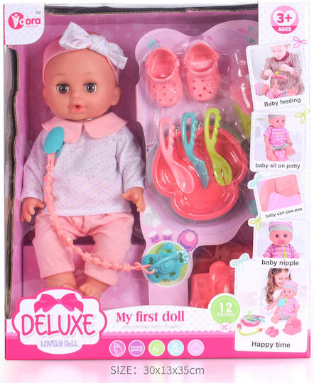Blue Toys Baby Doll Set My First Doll for 3+ Years 30 cm